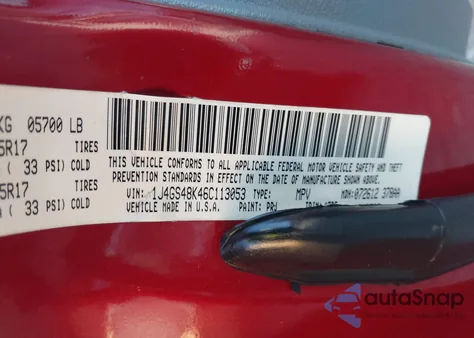 2006 Jeep Grand Cherokee Laredo z USA, uszkodzony, nr VIN 1J4GS48K46C113053